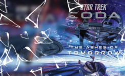 Obálka druhého dílu trilogie Star Trek: Coda a anotace k dílu prvnímu